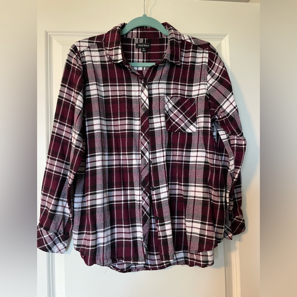 Plaid Shirt - Medium